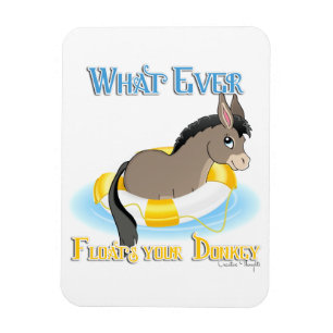 Spelar ingen roll Flyter din Donkey Magnet