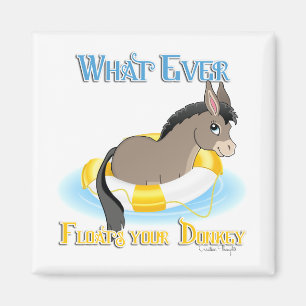 Spelar ingen roll Flyter din Donkey Magnet