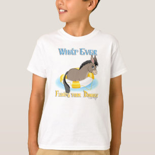Spelar ingen roll Flyter din Donkey T-shirt