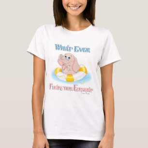 Spelar ingen roll Flyter din elefant 4 Tee Shirt