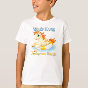 Spelar ingen roll Flyter din enhörning T Shirt