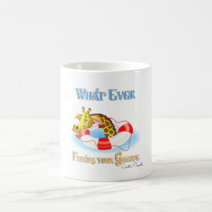 Spelar ingen roll Flyter din Giraffe 2 Kaffemugg