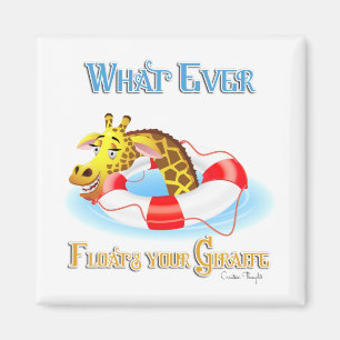 Spelar ingen roll Flyter din Giraffe 2 Magnet