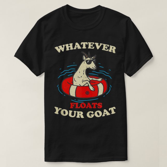 Spelar ingen roll Flyter din gyttarsommar Flyt Res T Shirt (Design framsida)