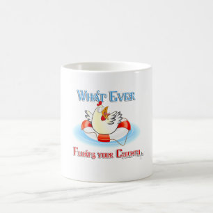 Spelar ingen roll Flyter din kyckling 2 Kaffemugg