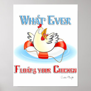 Spelar ingen roll Flyter din kyckling 2 Poster