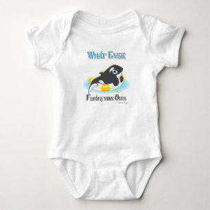 Spelar ingen roll Flyter din Orca Whale T-shirt