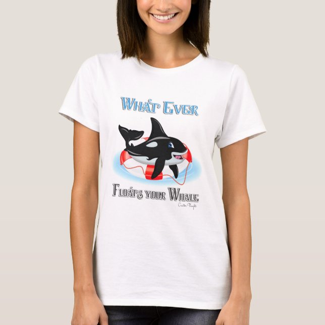 Spelar ingen roll Flyter din val 2 Tee Shirt (Framsida)