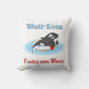 Spelar ingen roll Flyter din val Kudde