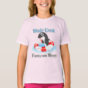 Spelar ingen roll Flyter din val Tee Shirt