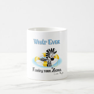 Spelar ingen roll Flyter din Zebra 3 Kaffemugg