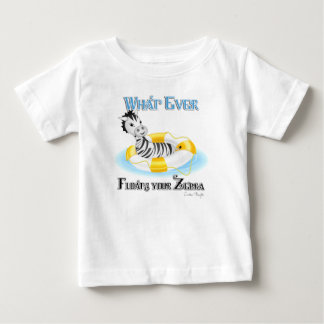Spelar ingen roll Flyter din Zebra 4 Tee Shirt