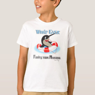 Spelar ingen roll Flyter ditt smalspåriga PM Tee Shirt