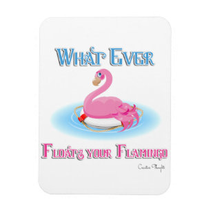 Spelar ingen roll Flyter Flamingo 2 Magnet