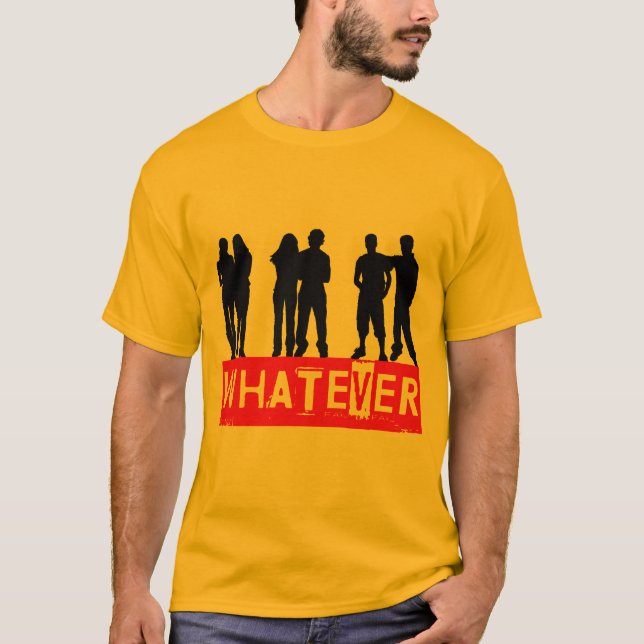 Spelar ingen roll gör dig lycklig t-shirt (Framsida)
