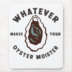 Spelar ingen roll gör Oyster Moister Funny SeaFood Musmatta