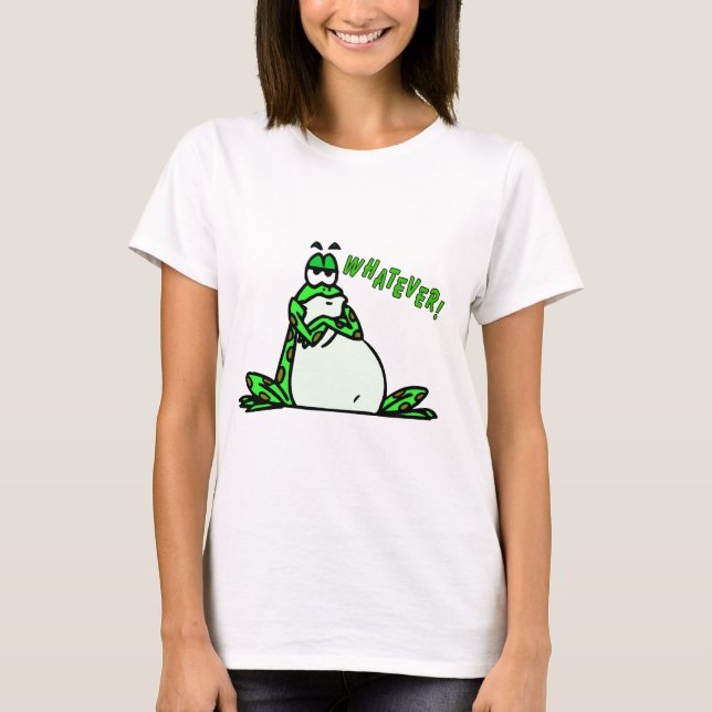Spelar ingen roll groda t-shirt (Framsida)