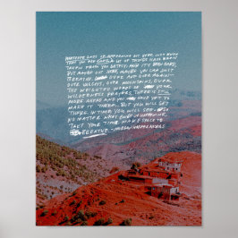 Spelar ingen roll händer här ute. poster