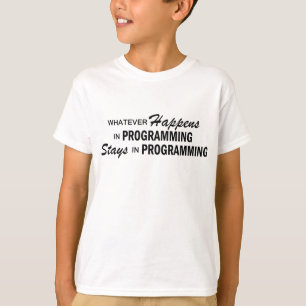 Spelar ingen roll händer - programmera t shirt