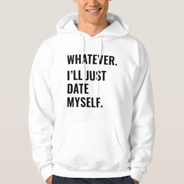 Spelar ingen roll hoodie (Framsida)