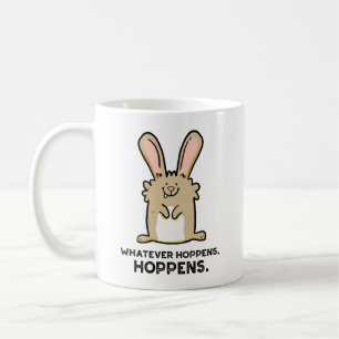 Spelar ingen roll hoppens, Hoppens Rabbit Pun Mugg