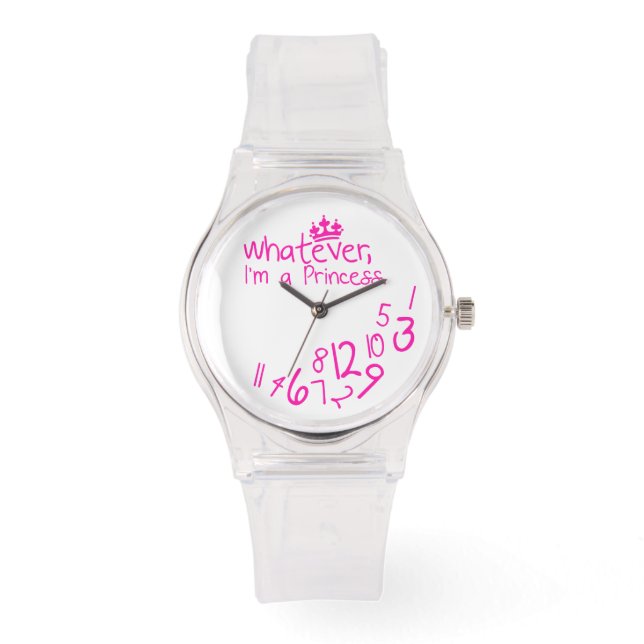 spelar ingen roll, jag är prinsessa armbandsur (Framsida)