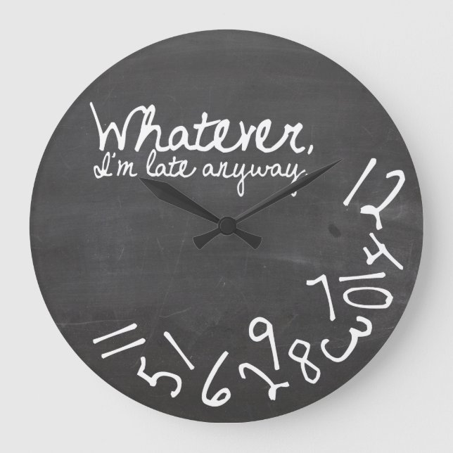 Spelar ingen roll, jag är sen ändå stor klocka (Framsida)