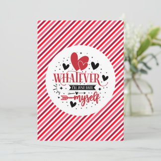 Spelar ingen roll jag dejtar mig själv inbjudningar