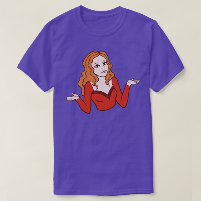 Spelar ingen roll känsla för flickor t shirt (Design framsida)