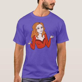 Spelar ingen roll känsla för flickor t shirt