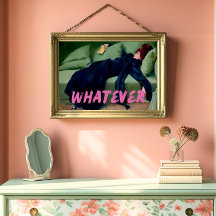 Spelar ingen roll konst, maximalistisk Vintage