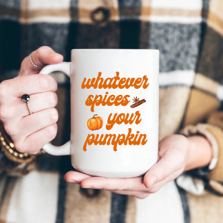 Spelar ingen roll kryddar din Pumpkin Kaffemugg