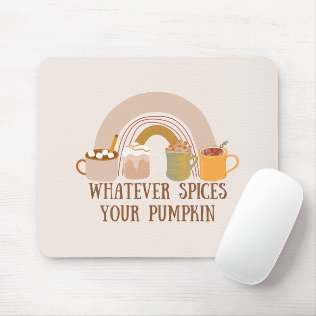 Spelar ingen roll kryddar din Pumpkin Musmatta (Med mus)