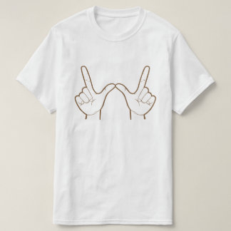 Spelar ingen roll! (Räcka undertecknar), grafisk T-shirt