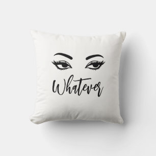 Spelar ingen roll Snyggt Attitude Decor Kudde