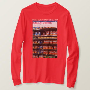"spelar ingen roll som händs till stamgästdorito tee shirt