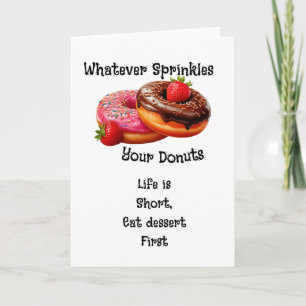 Spelar ingen roll sprinkler dina donuts kort