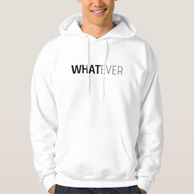 SPELAR INGEN ROLL T-Shirt Hoodie (Framsida)