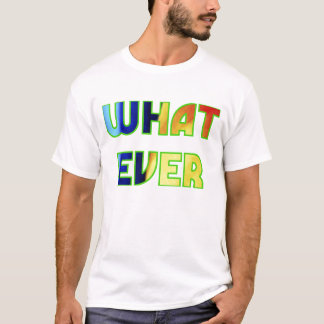 SPELAR INGEN ROLL TEE SHIRT