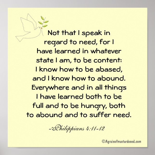 Spelar ingen roll tillstånd... Bible Quote Prayer Poster (Framsidan)