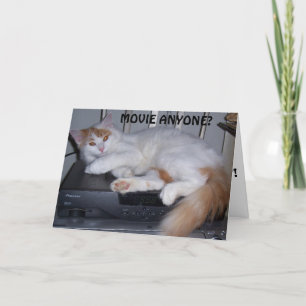 SPELAR INGEN ROLL U VILL GÖRA - DET ÄR DIN BIRTHDA KORT