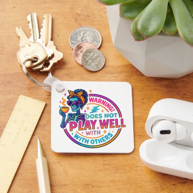 Spelar inte bra... nyckelring (Skrivbord)