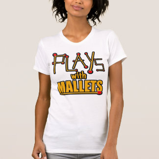 Spelar med klubbor t shirt