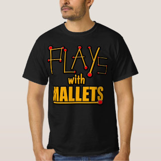Spelar med klubbor t shirt