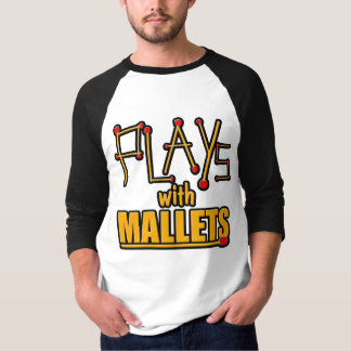 Spelar med klubbor t shirt