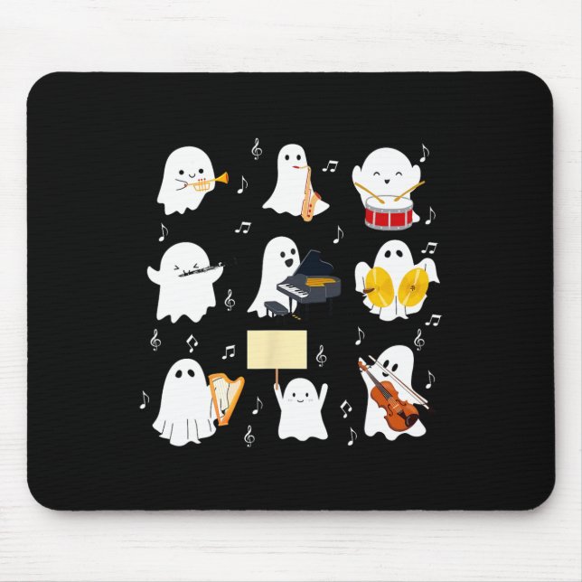 Spelar musikinstrument Halloween Music Musmatta (Framsidan)