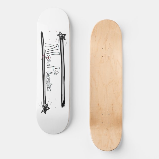 Spelar nu Deck Mini Skateboard Bräda 18,5 Cm (Framsida)