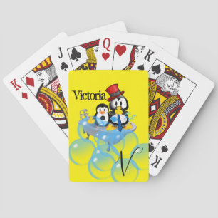Spelar upp Gulten Penguin Bathing Bubbles Casinokort