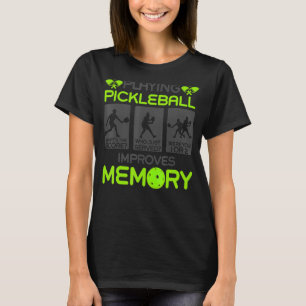 Spelar upp Pickleball förbättrar minnet Grandpa Gr T Shirt