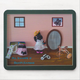 Spelar upp Scottish Terrier Mousepad Musmatta